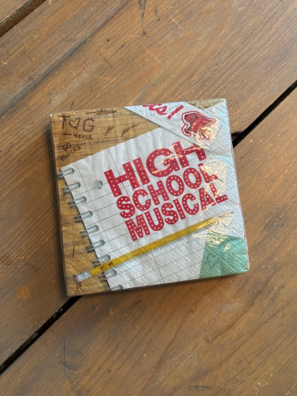 High School Musical Party Napkins - Disney Channel Nostalgia